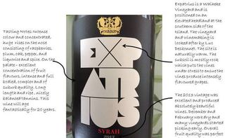Expatrius Syrah 2013